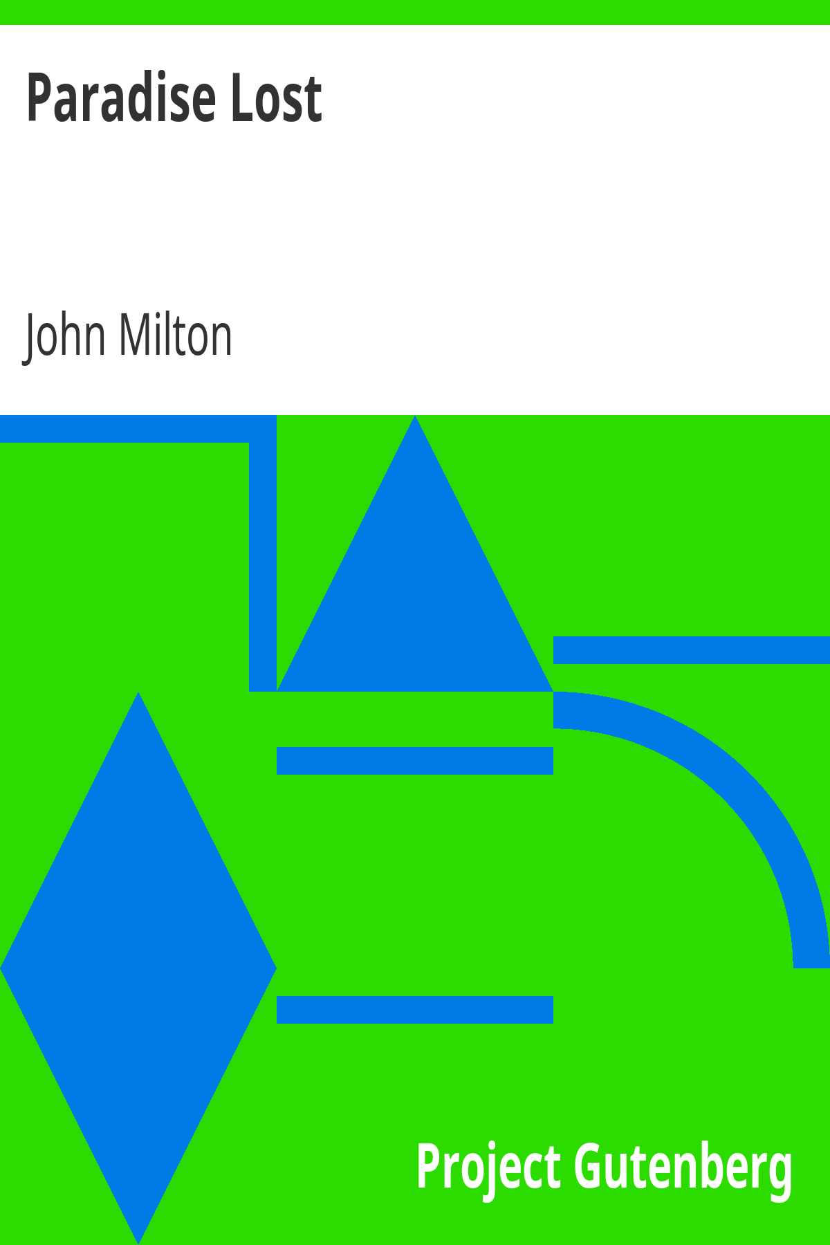 Book cover for Paradise Lost