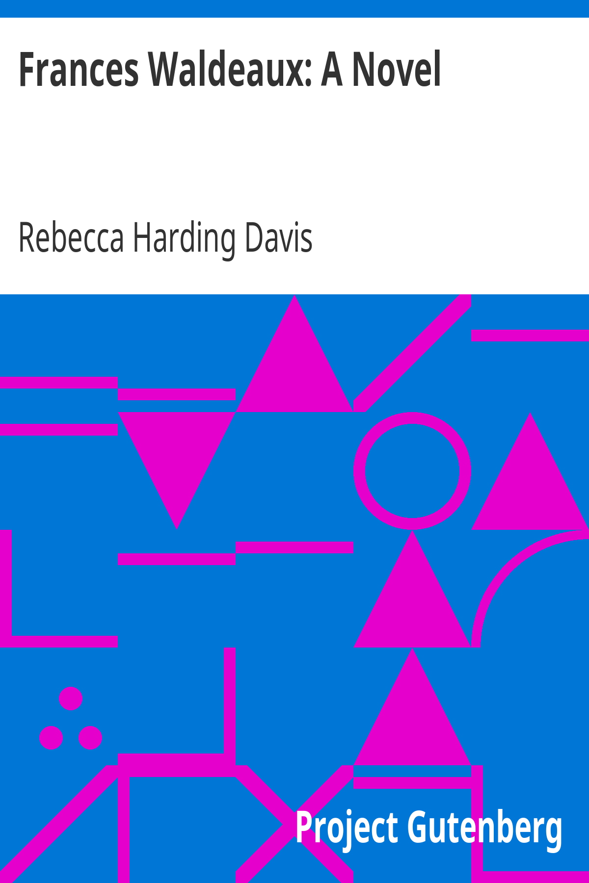 Book cover for Frances Waldeaux: A Novel