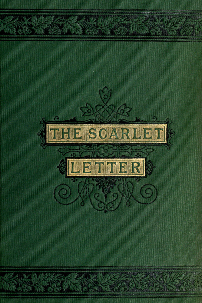 Book cover for The Scarlet Letter