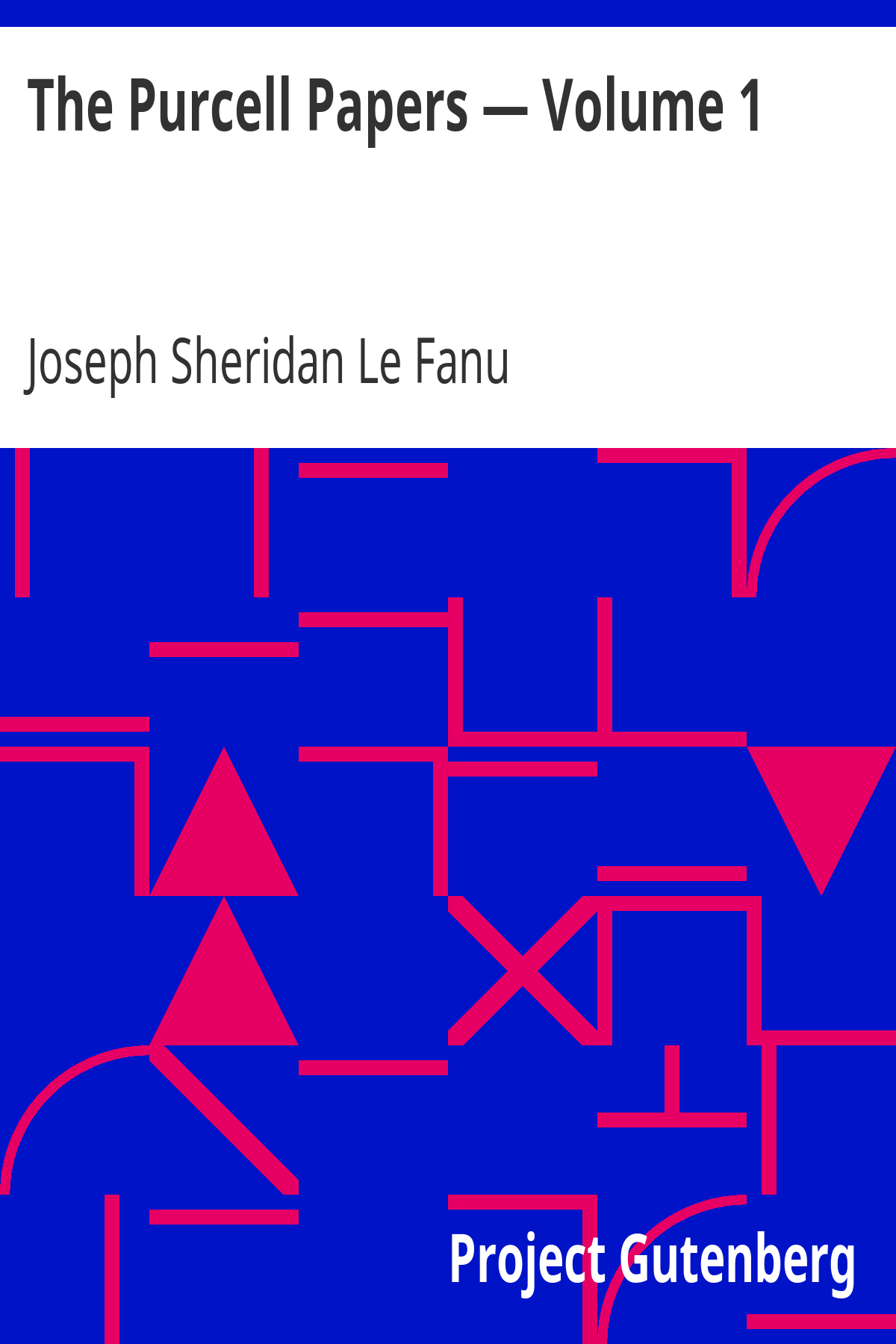 Book cover for The Purcell Papers — Volume 1