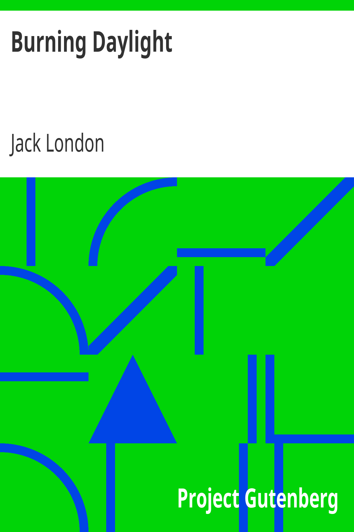 Book cover for Burning Daylight