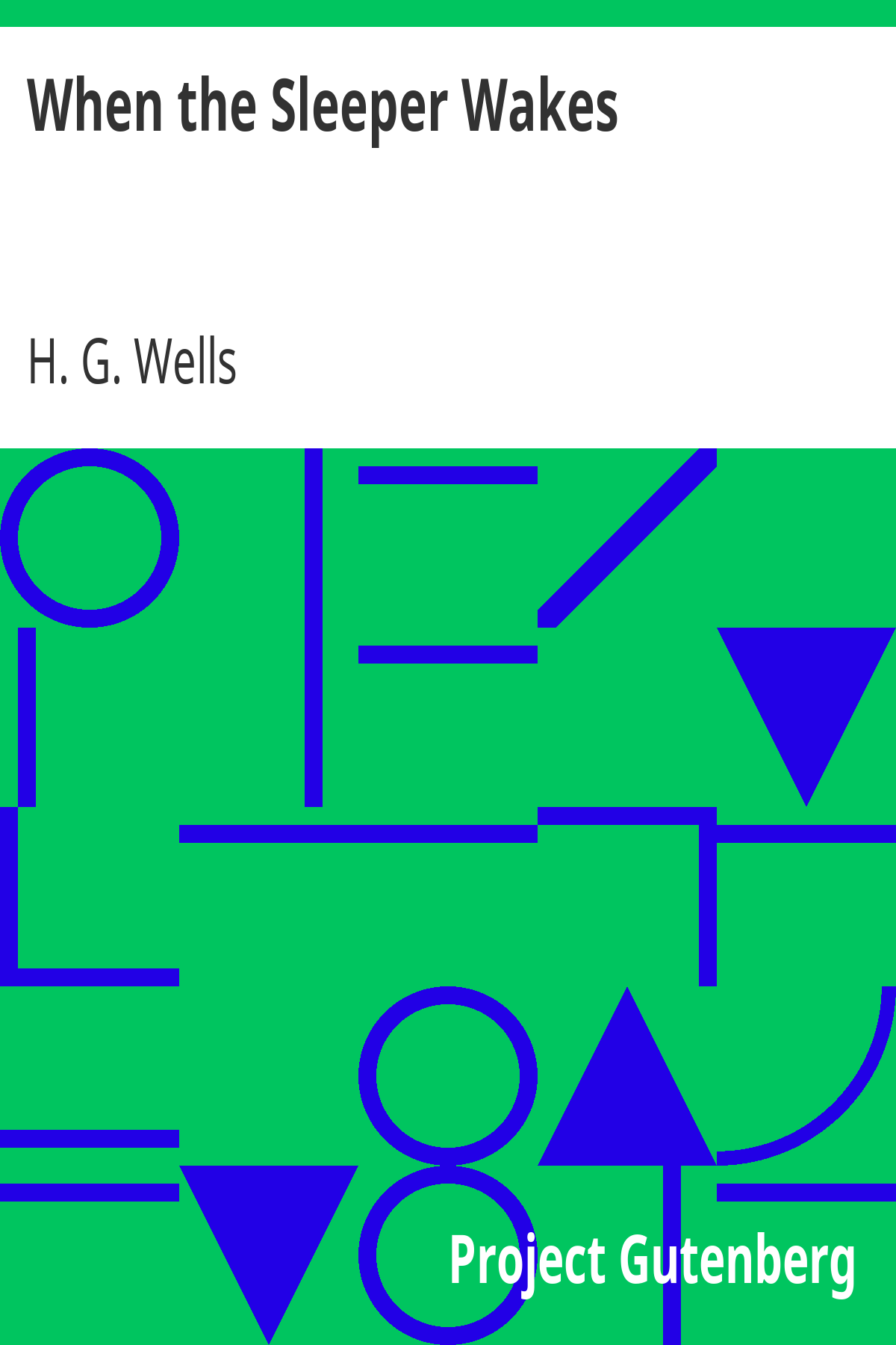 Book cover for When the Sleeper Wakes