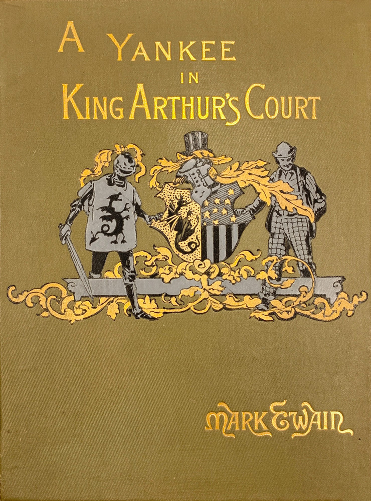 Book cover for A Connecticut Yankee in King Arthur's Court