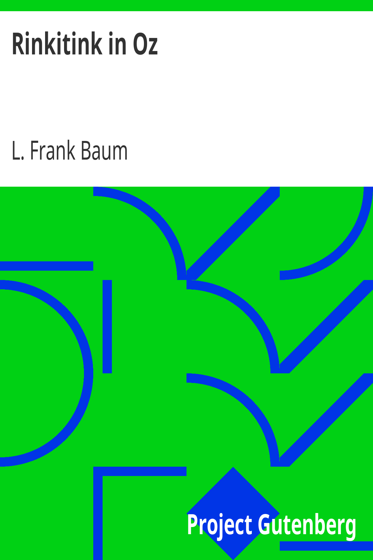 Book cover for Rinkitink in Oz