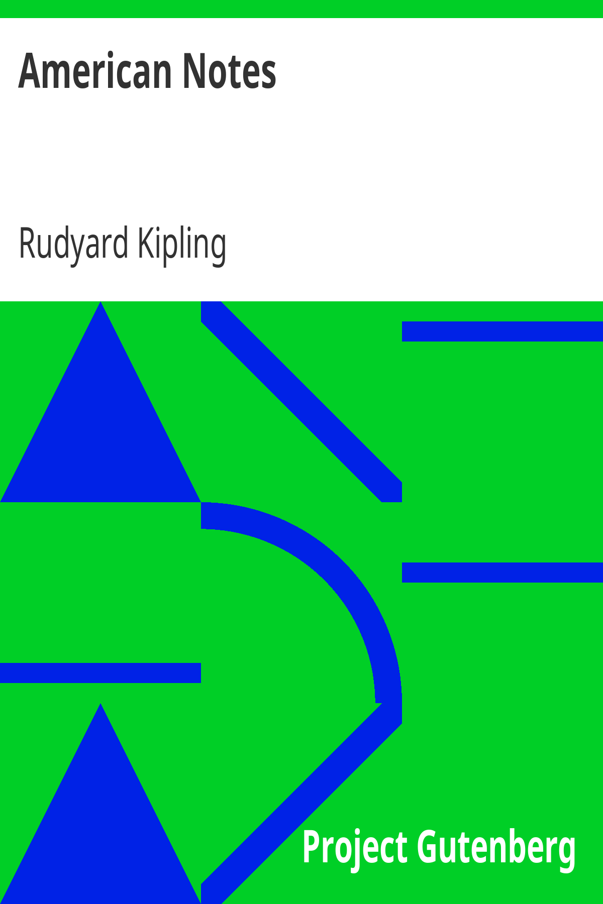 Book cover for American Notes