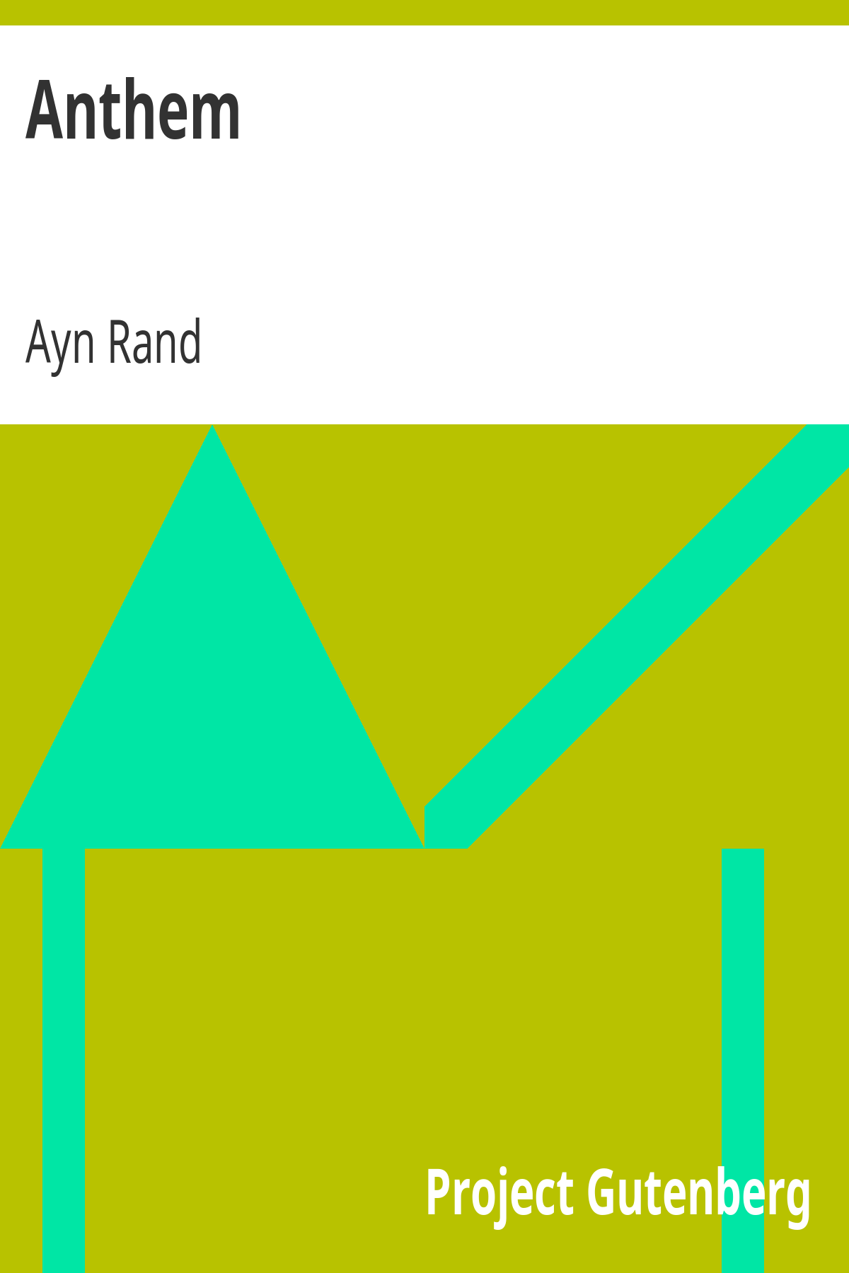 Book cover for Anthem