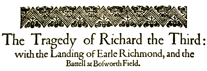 Book cover for King Richard III