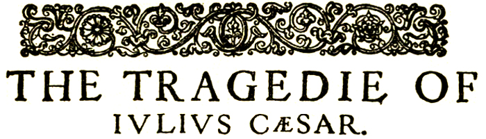 Book cover for Julius Caesar