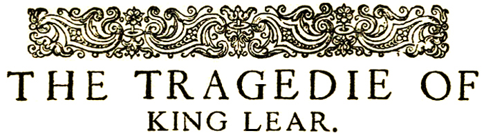 Book cover for The Tragedy of King Lear
