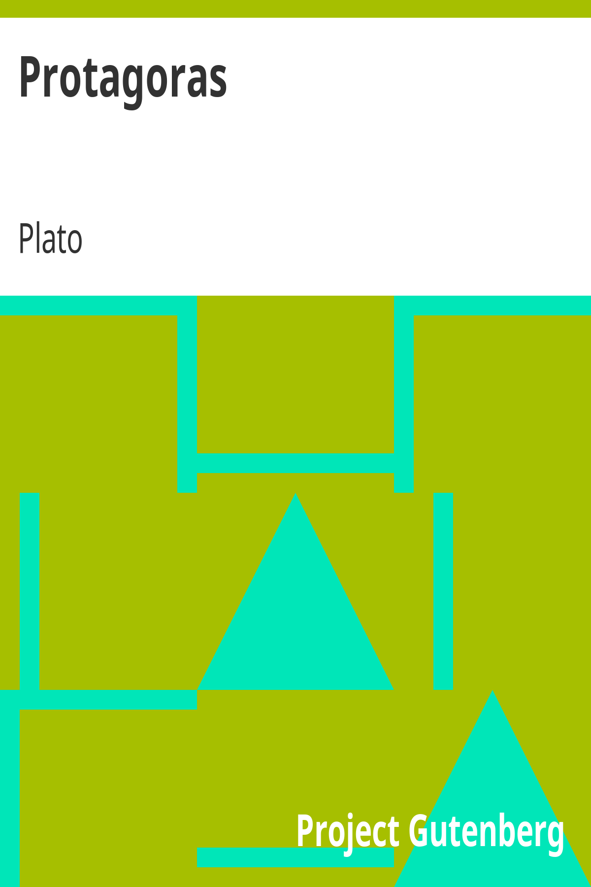 Book cover for Protagoras