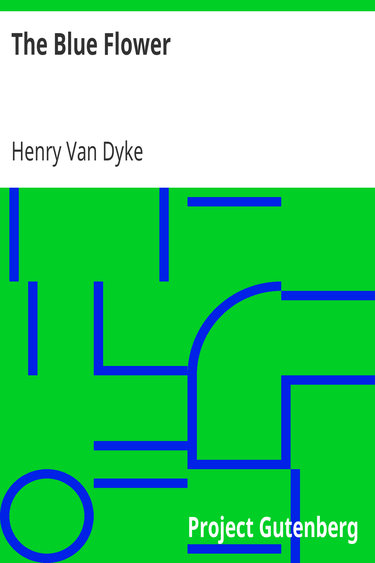 Book cover for The Blue Flower