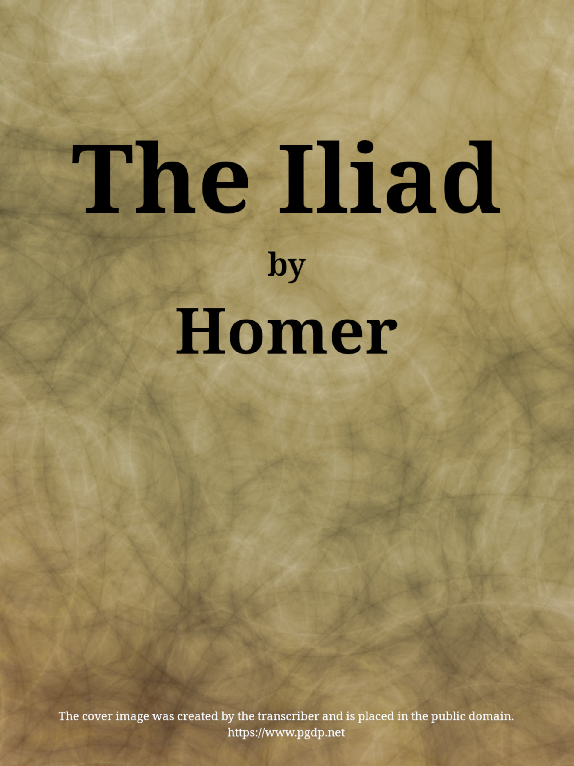 Book cover for The Iliad