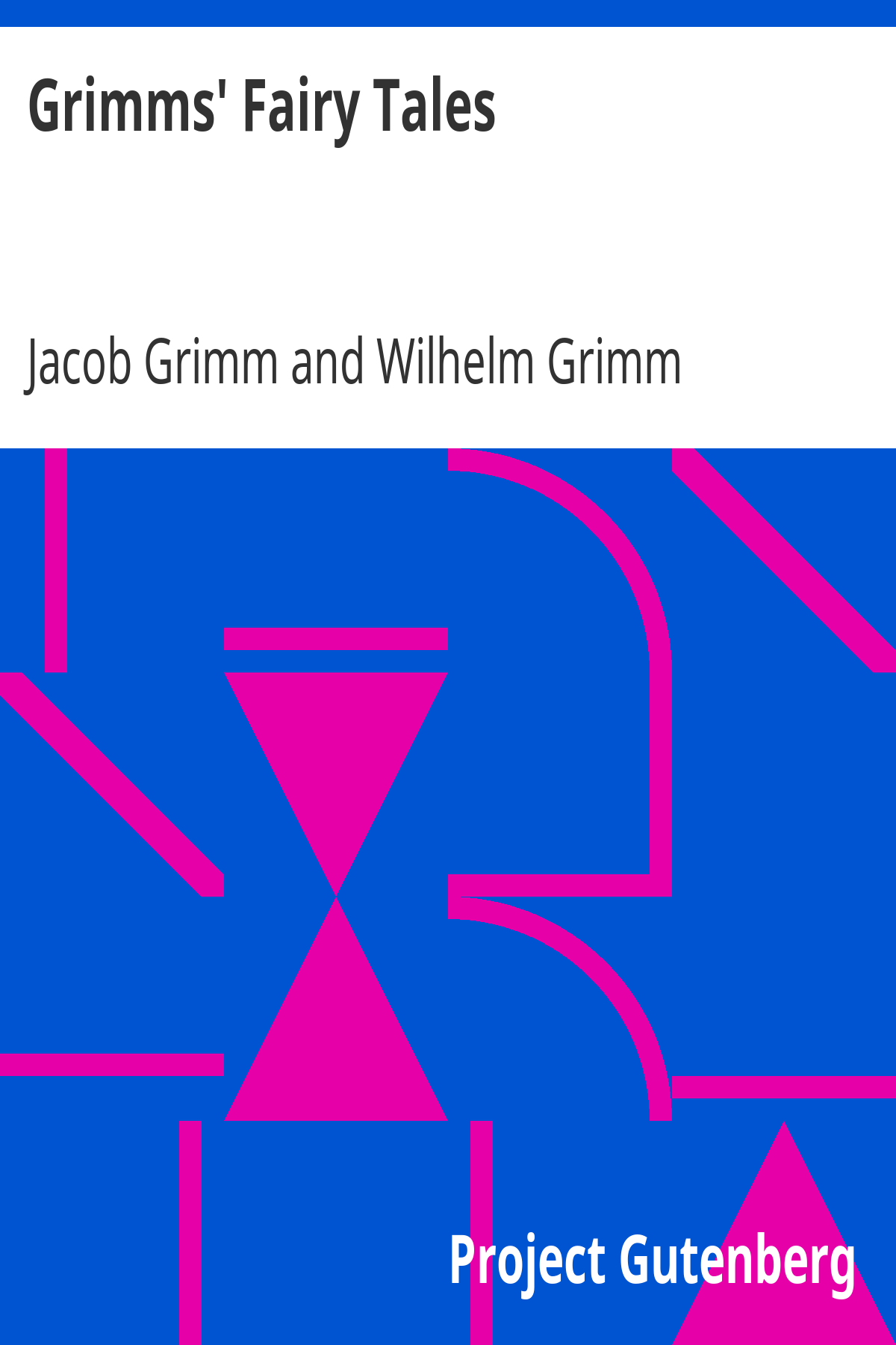Book cover for Grimms' Fairy Tales