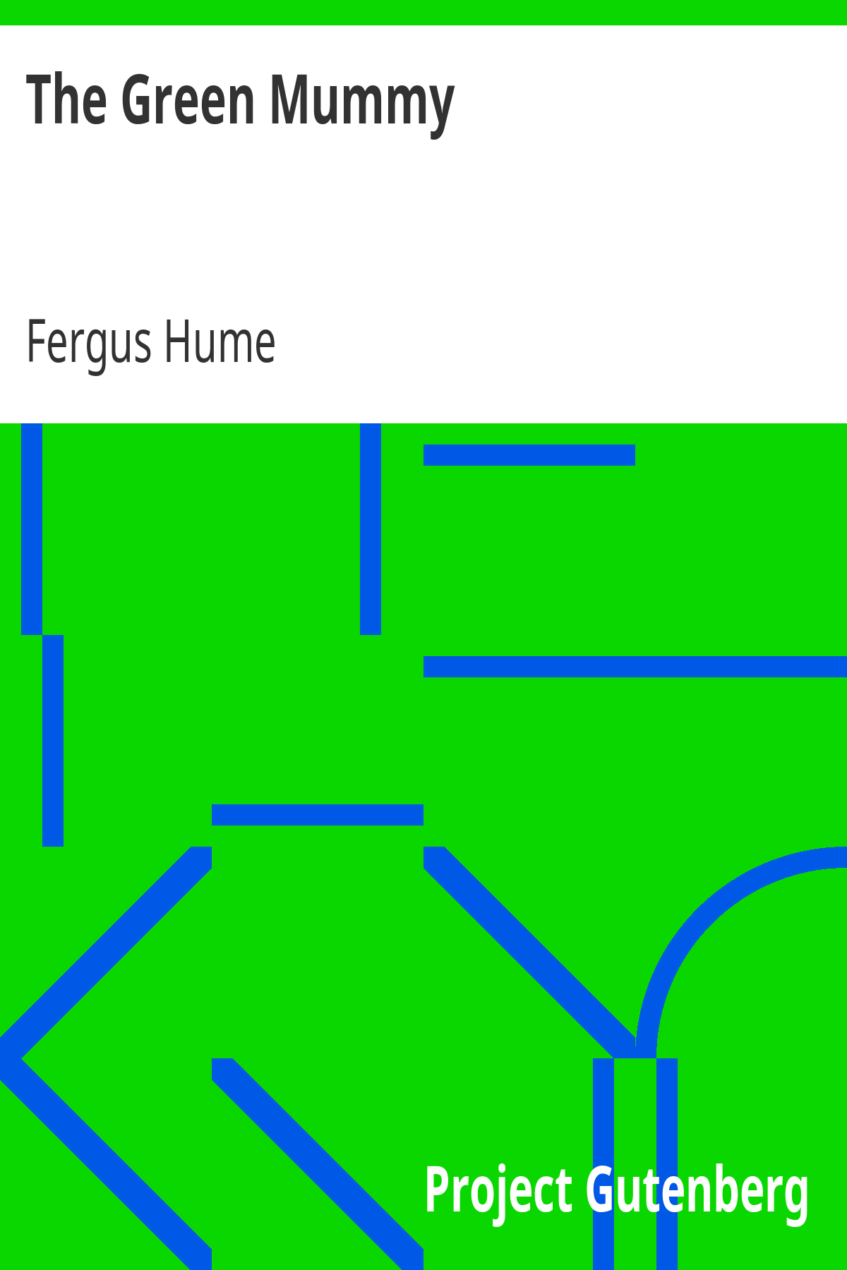 Book cover for The Green Mummy