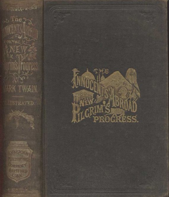 Book cover for The Innocents Abroad