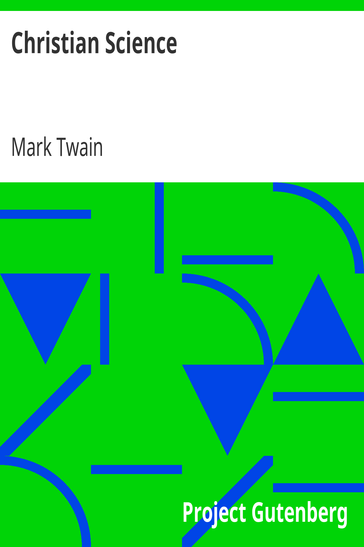 Book cover for Christian Science