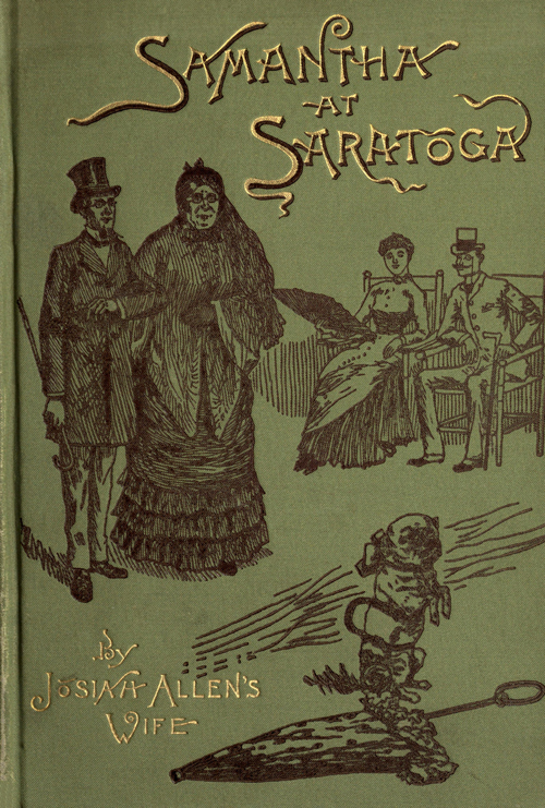 Book cover for Samantha at Saratoga