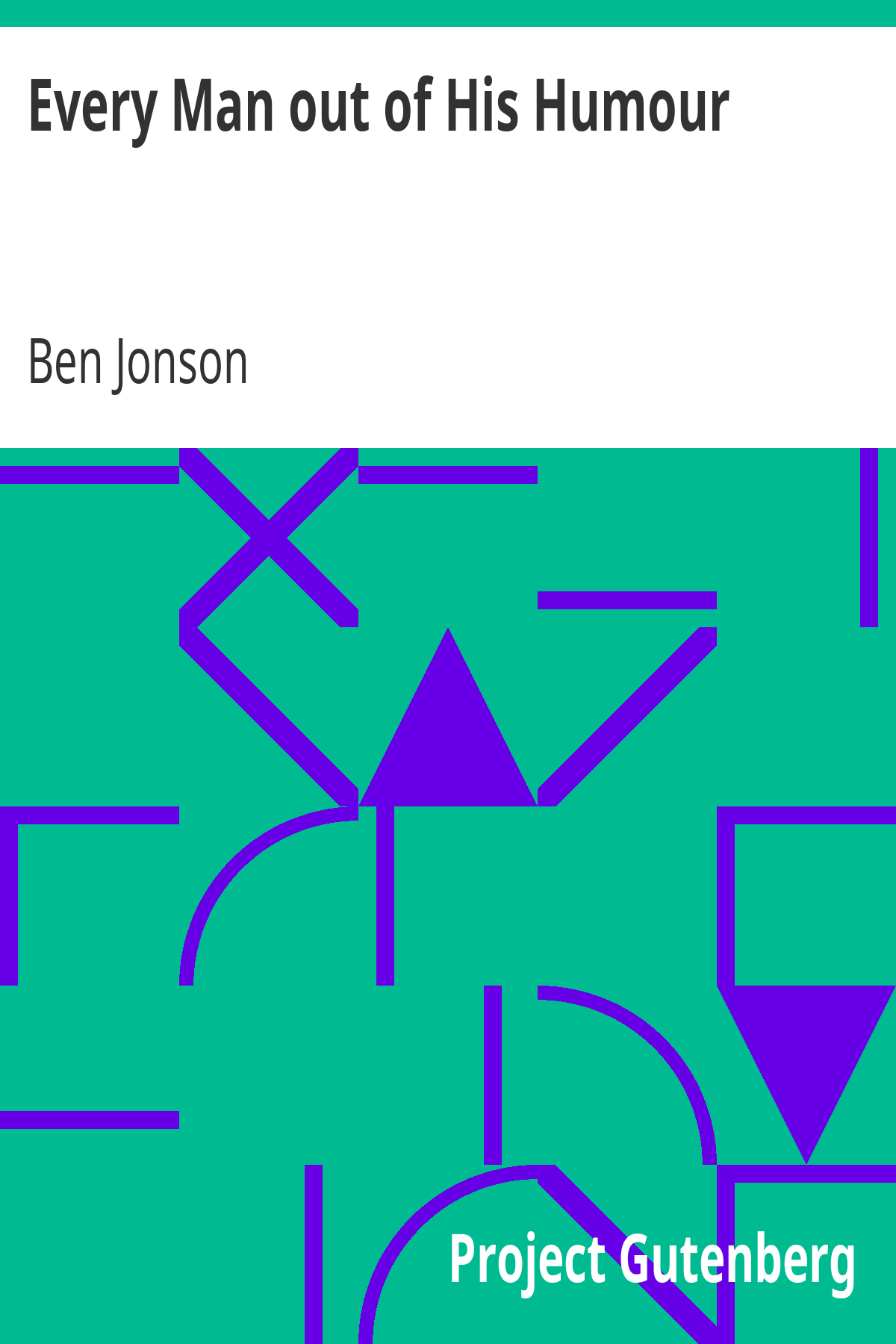 Book cover for Every Man out of His Humour