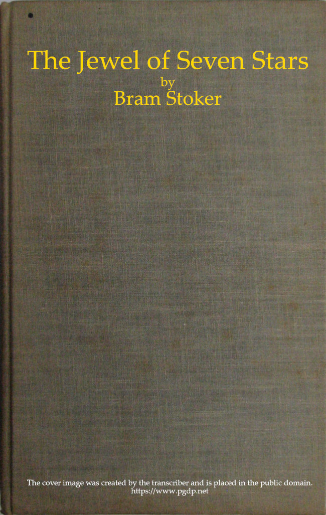 Book cover for The Jewel of Seven Stars