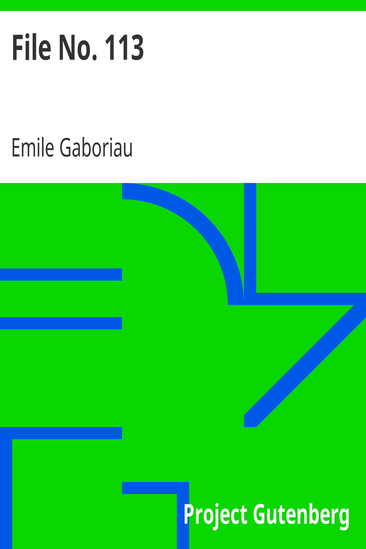 Book cover for File No. 113