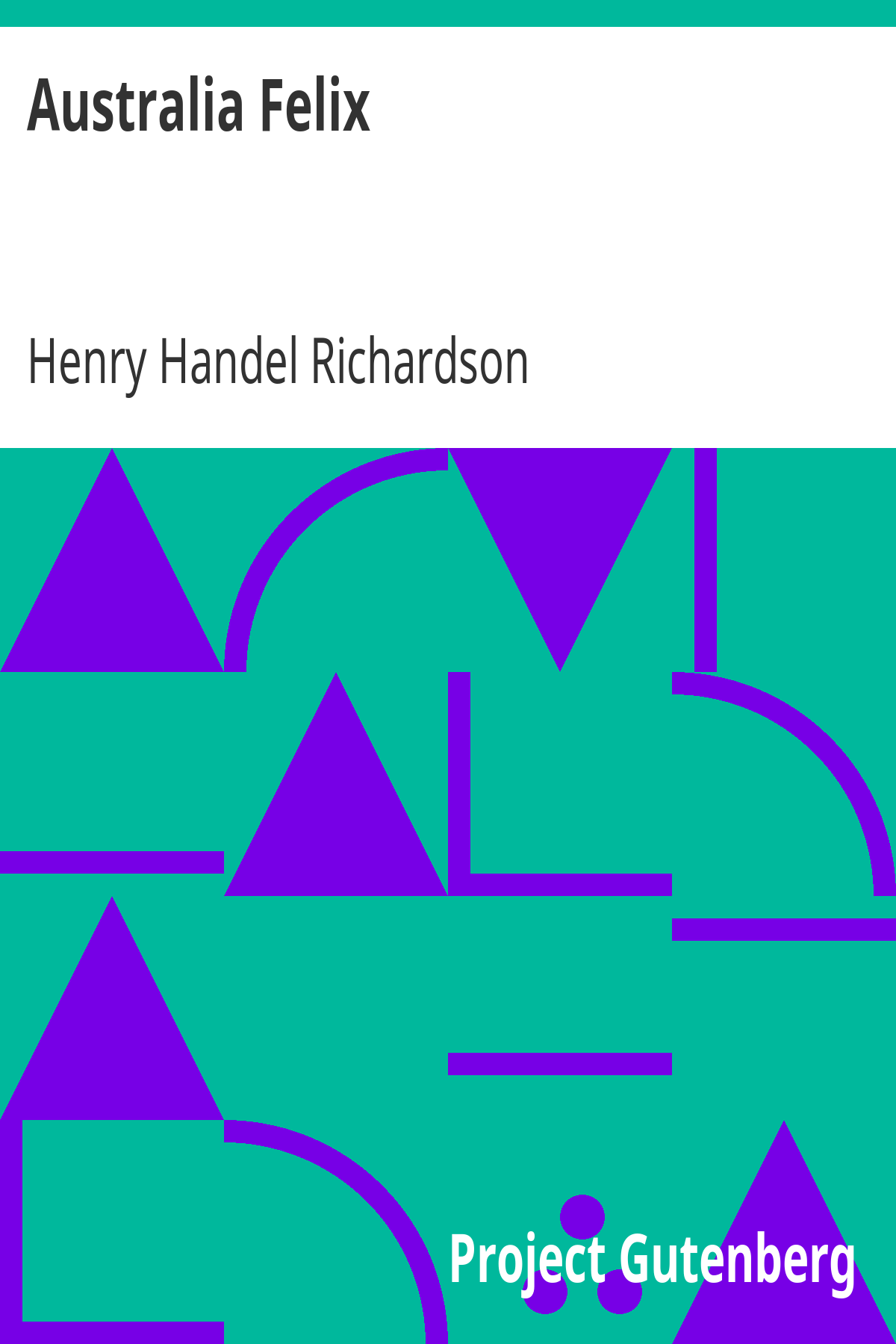 Book cover for Australia Felix