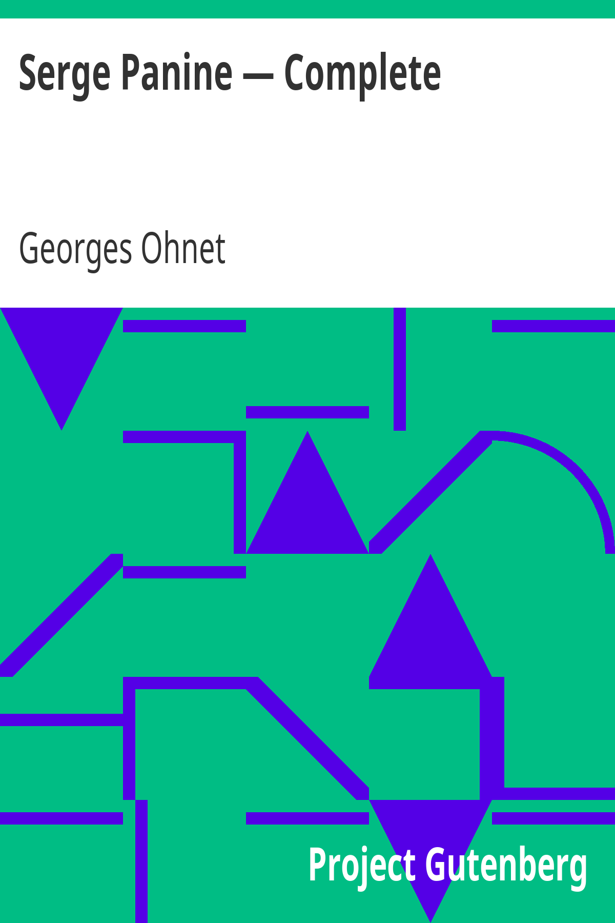 Book cover for Serge Panine — Complete
