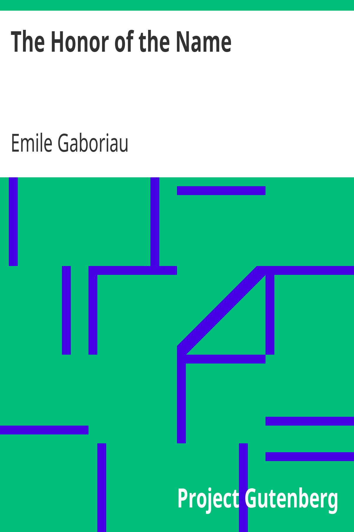 Book cover for The Honor of the Name