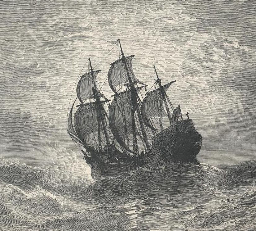 Book cover for The Mayflower and Her Log; July 15, 1620-May 6, 1621 — Complete