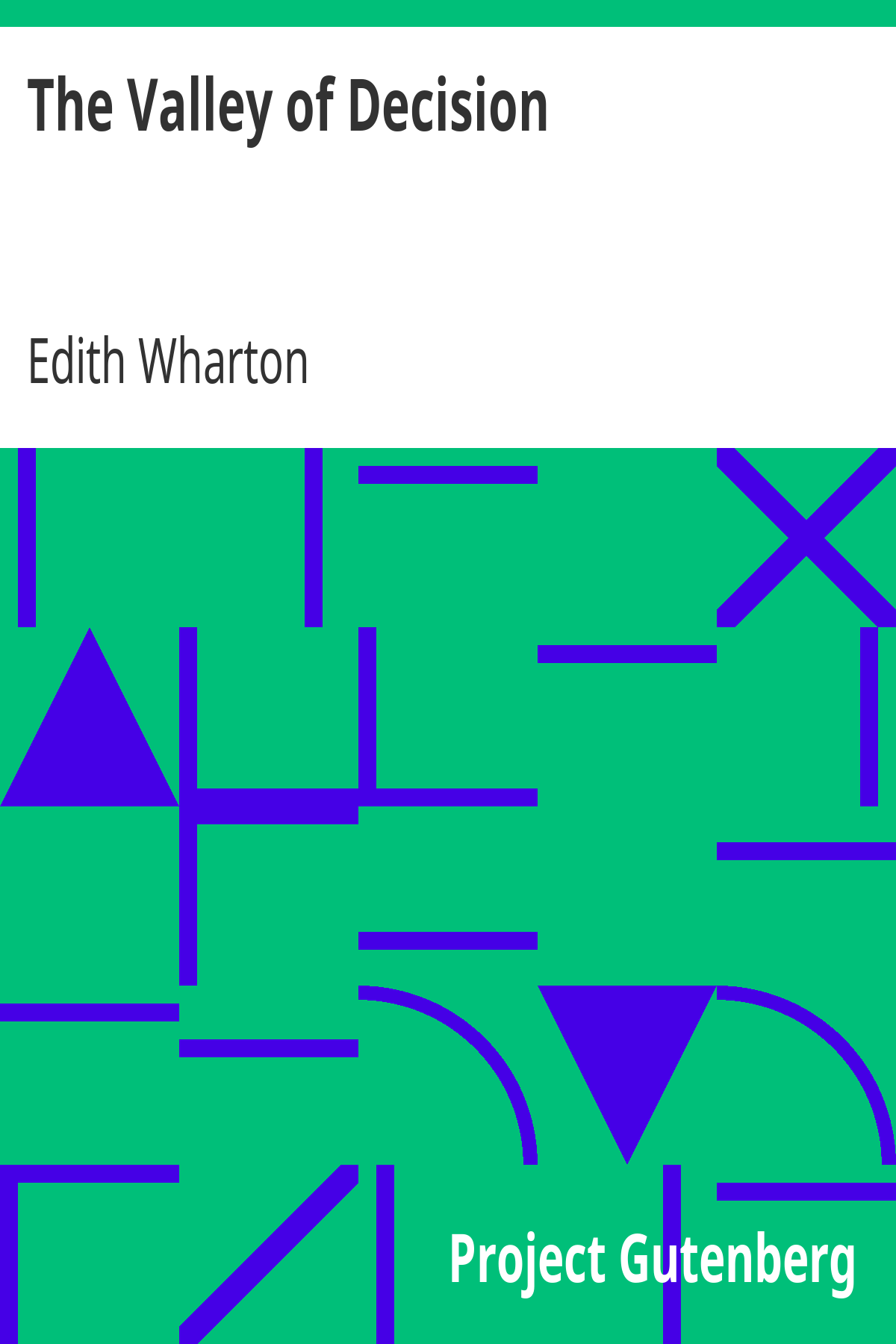 Book cover for The Valley of Decision