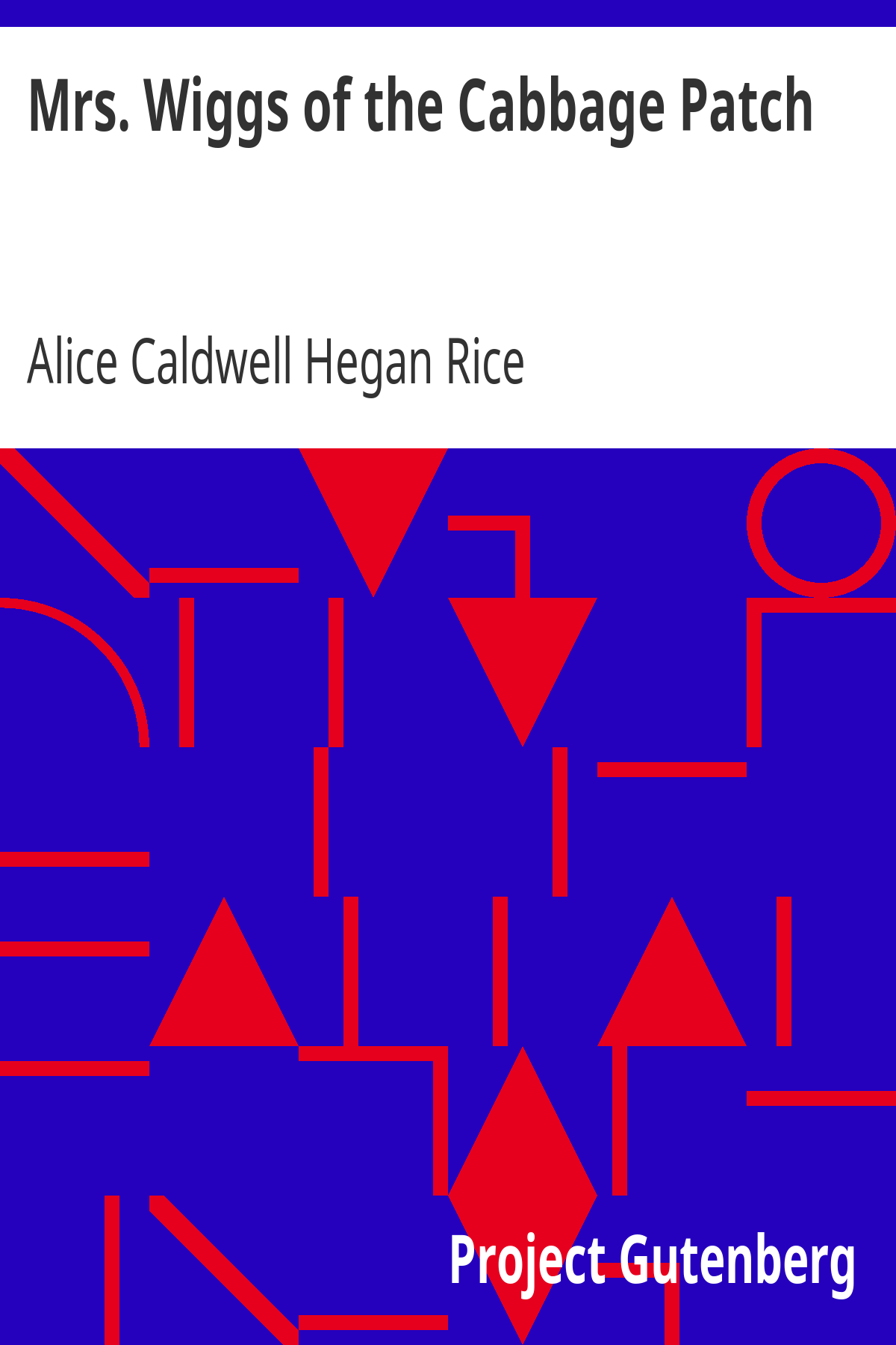 Book cover for Mrs. Wiggs of the Cabbage Patch