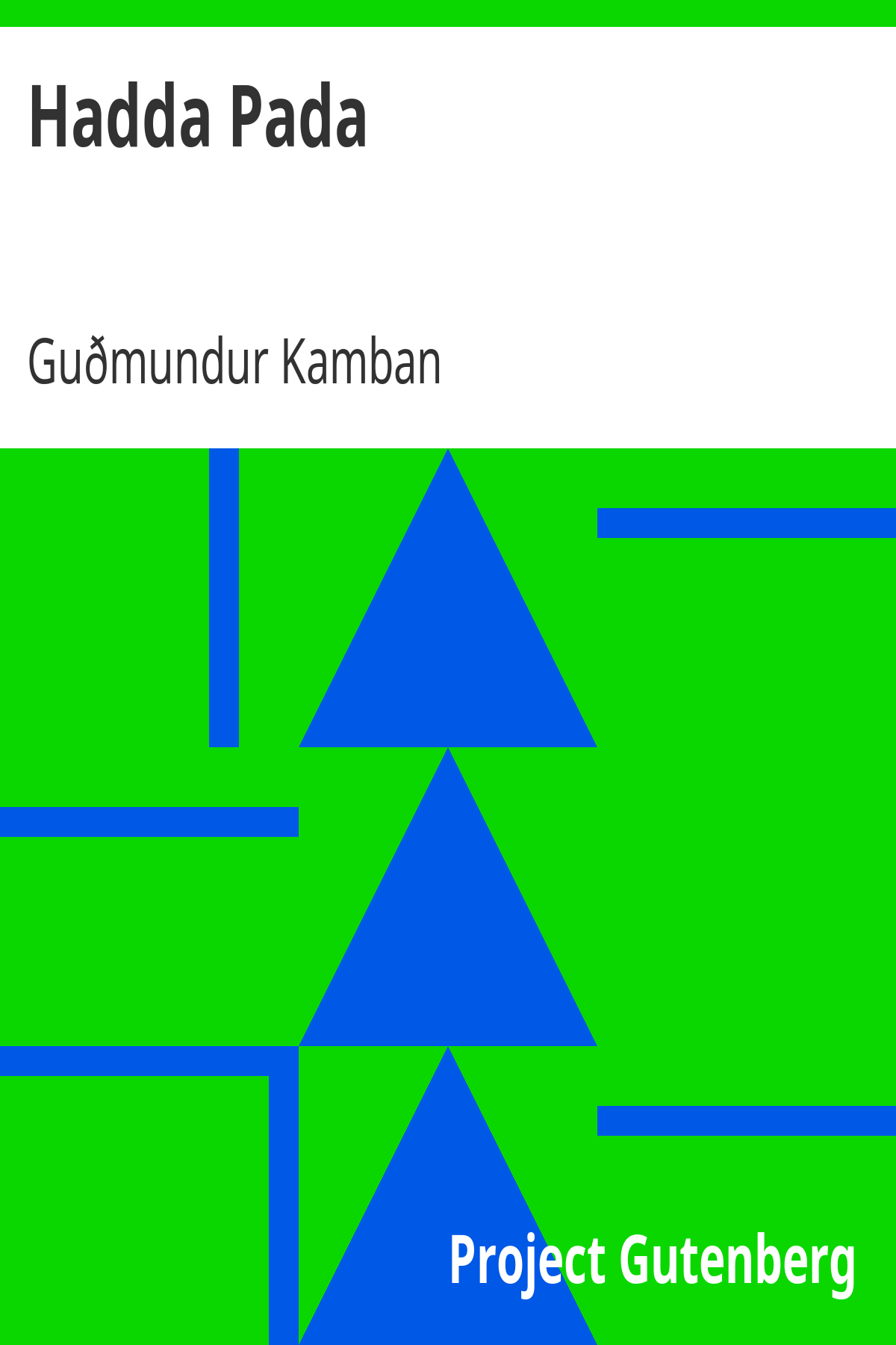 Book cover for Hadda Pada
