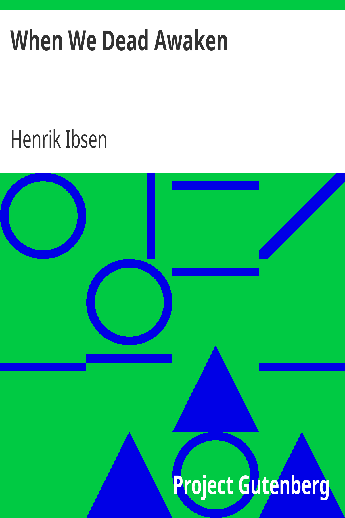 Book cover for When We Dead Awaken