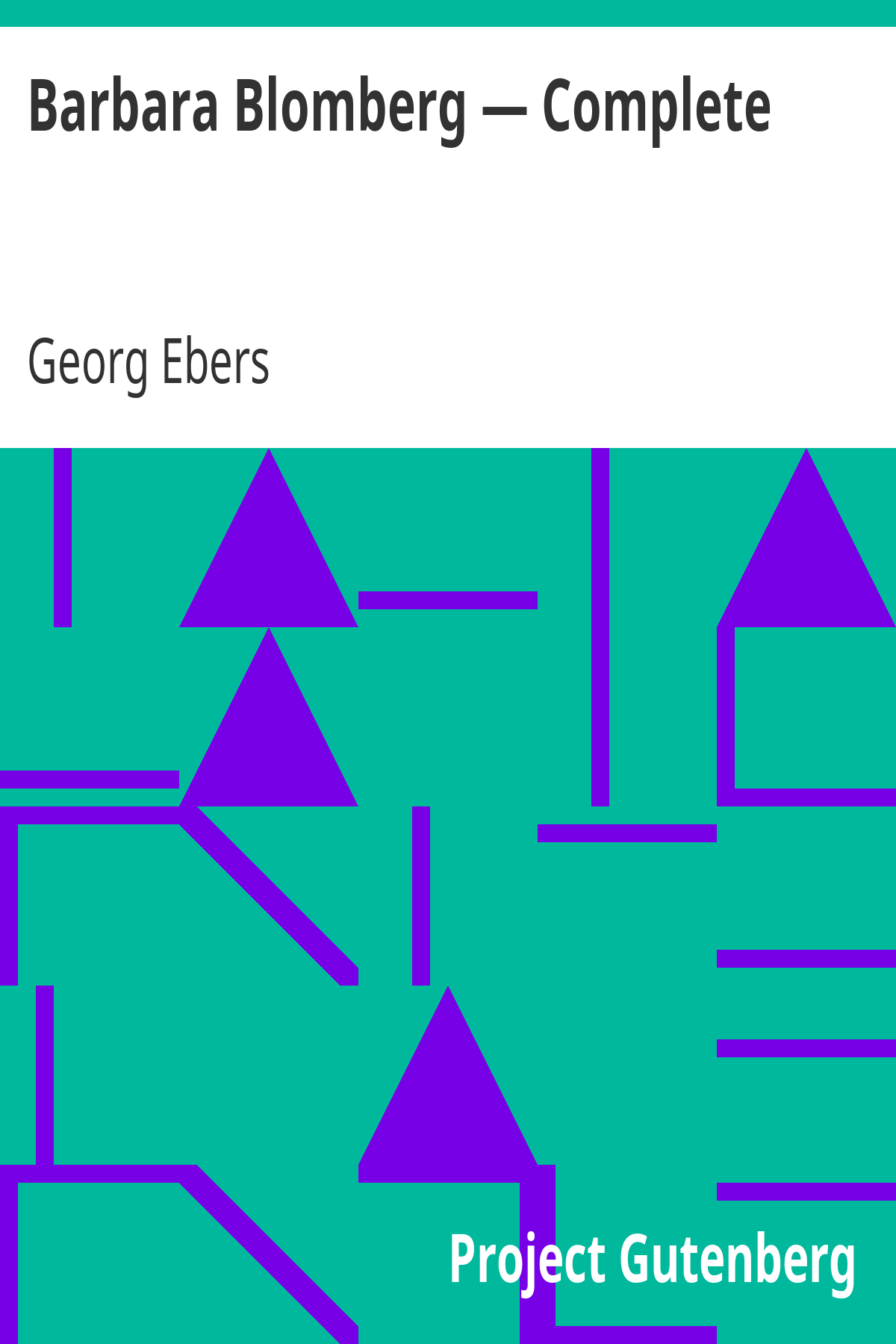 Book cover for Barbara Blomberg — Complete