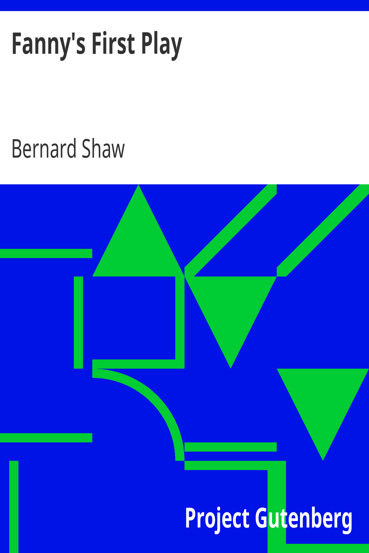 Book cover for Fanny's First Play