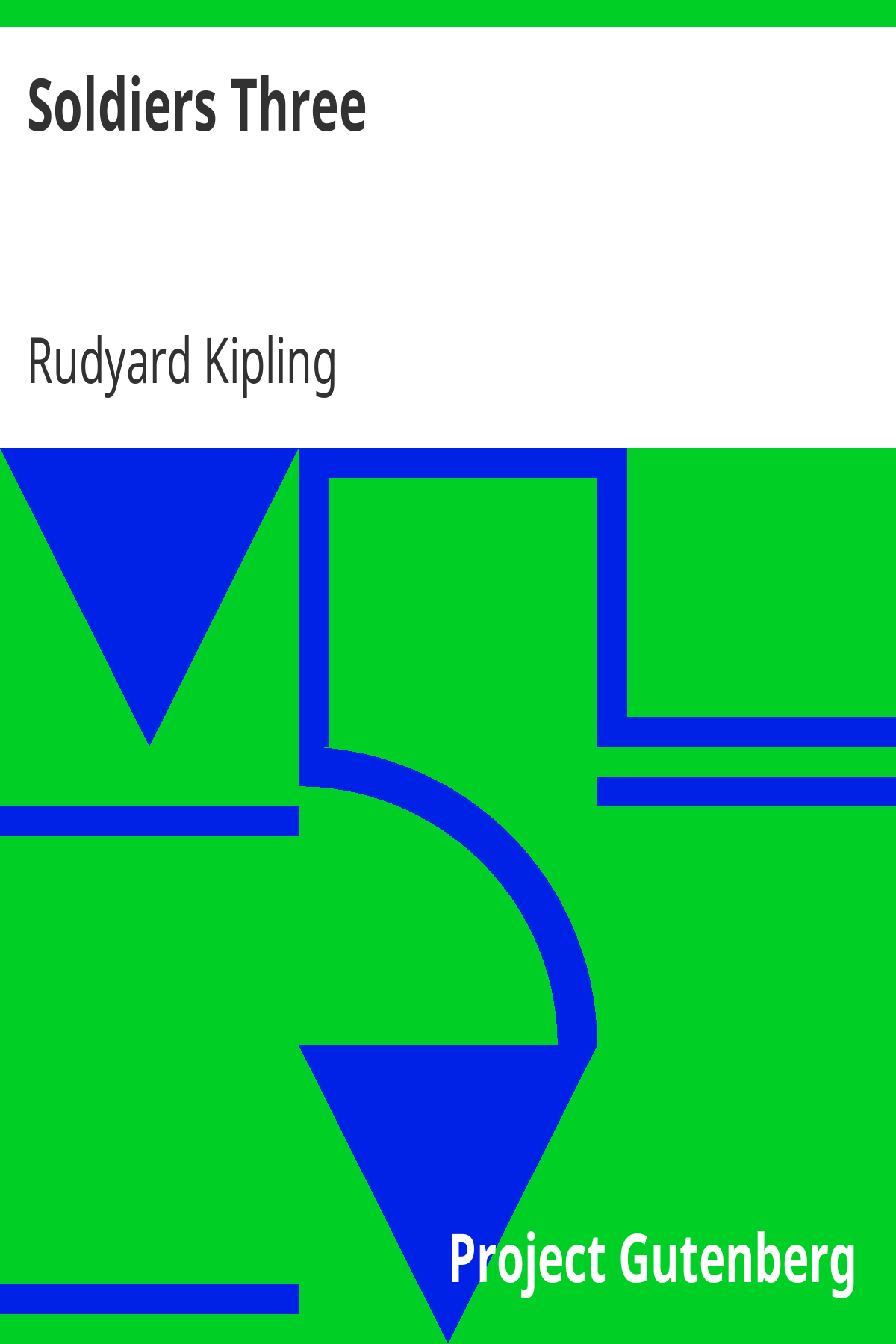 Book cover for Soldiers Three