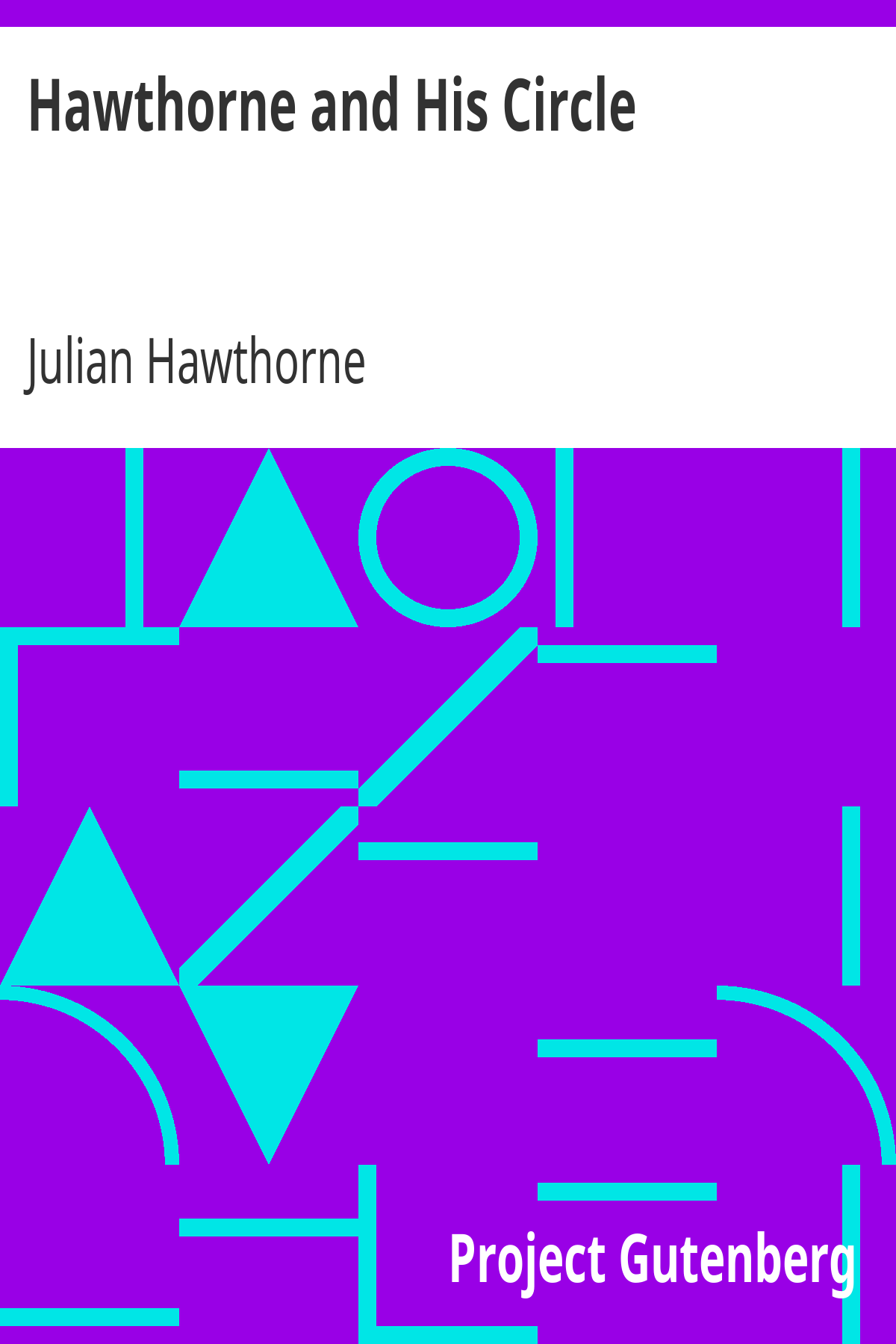 Book cover for Hawthorne and His Circle