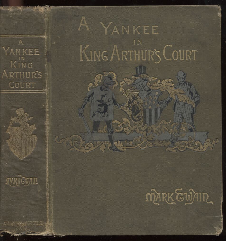 Book cover for A Connecticut Yankee in King Arthur's Court, Part 1.