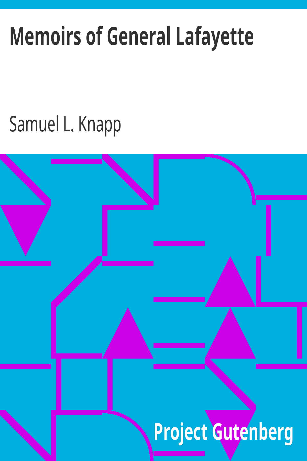 Book cover for Memoirs of General Lafayette