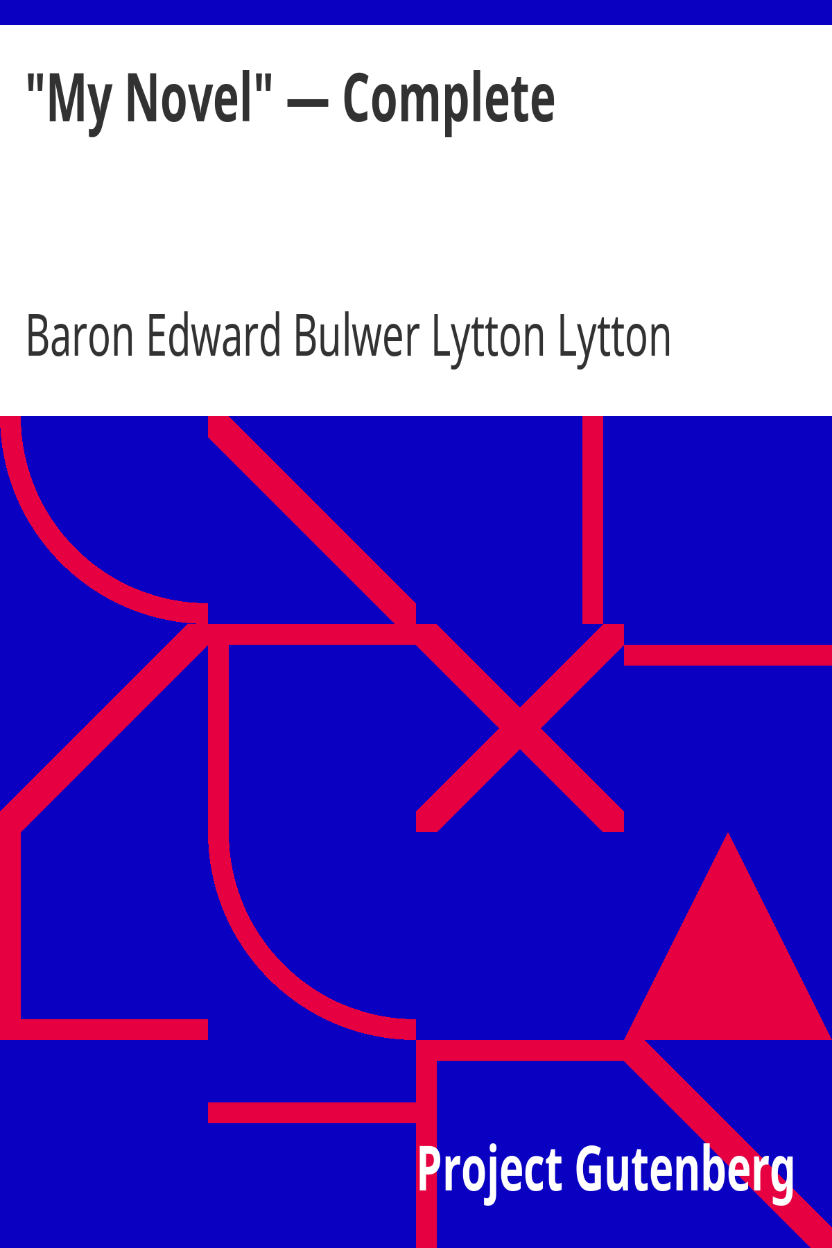 Book cover for "My Novel" — Complete
