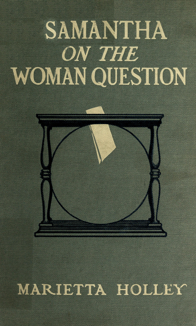 Book cover for Samantha on the Woman Question
