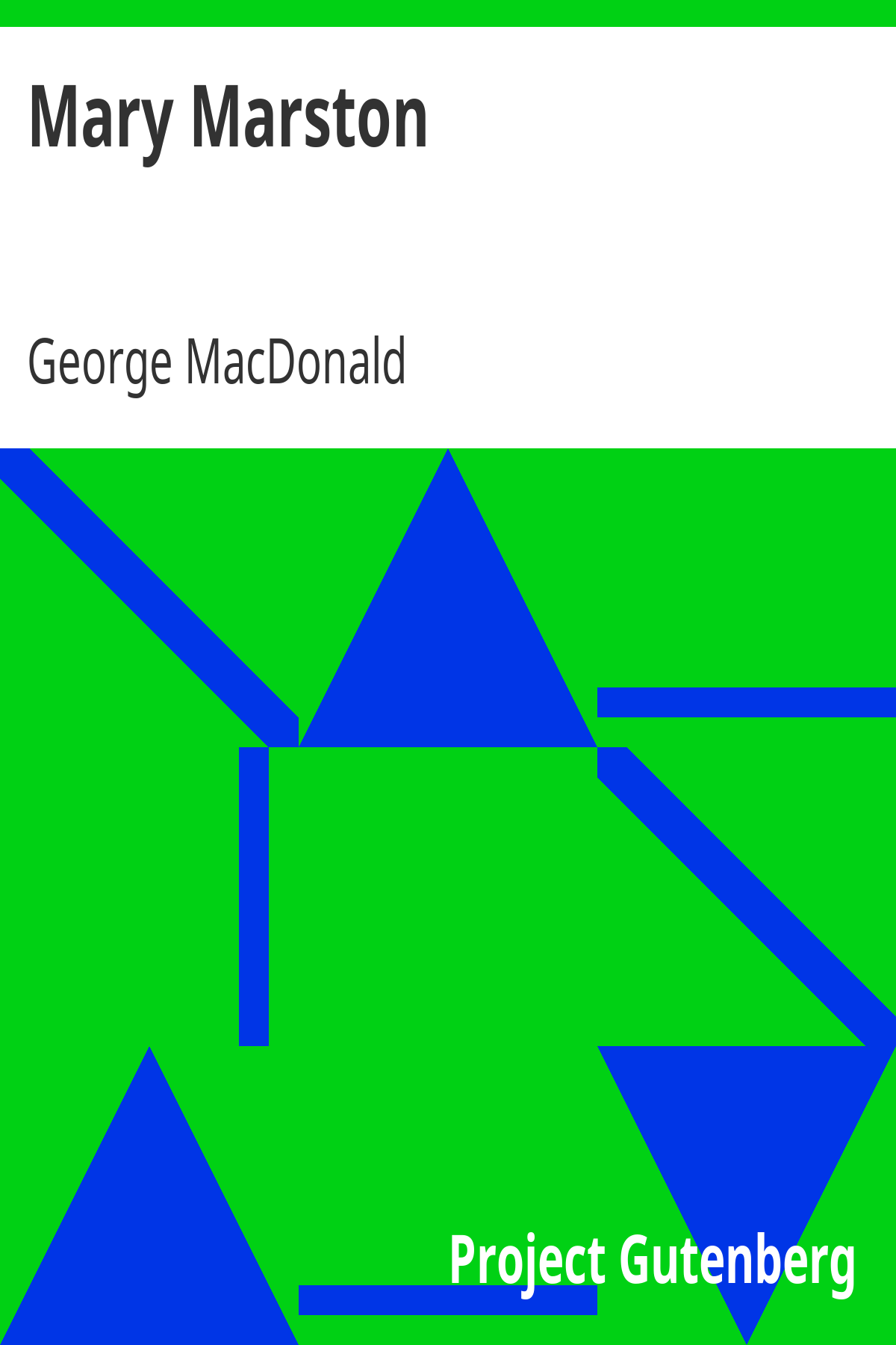 Book cover for Mary Marston