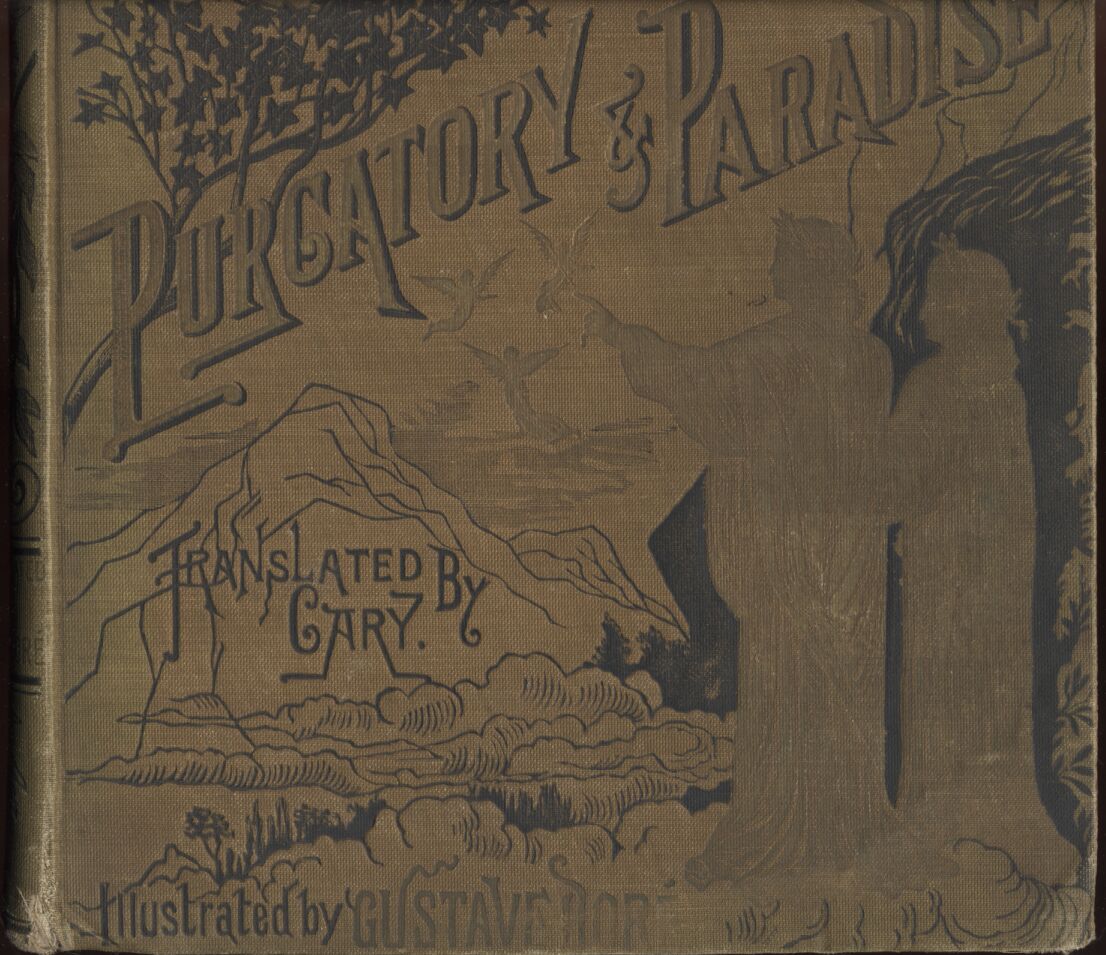 Book cover for The Divine Comedy by Dante, Illustrated, Purgatory, Volume 3