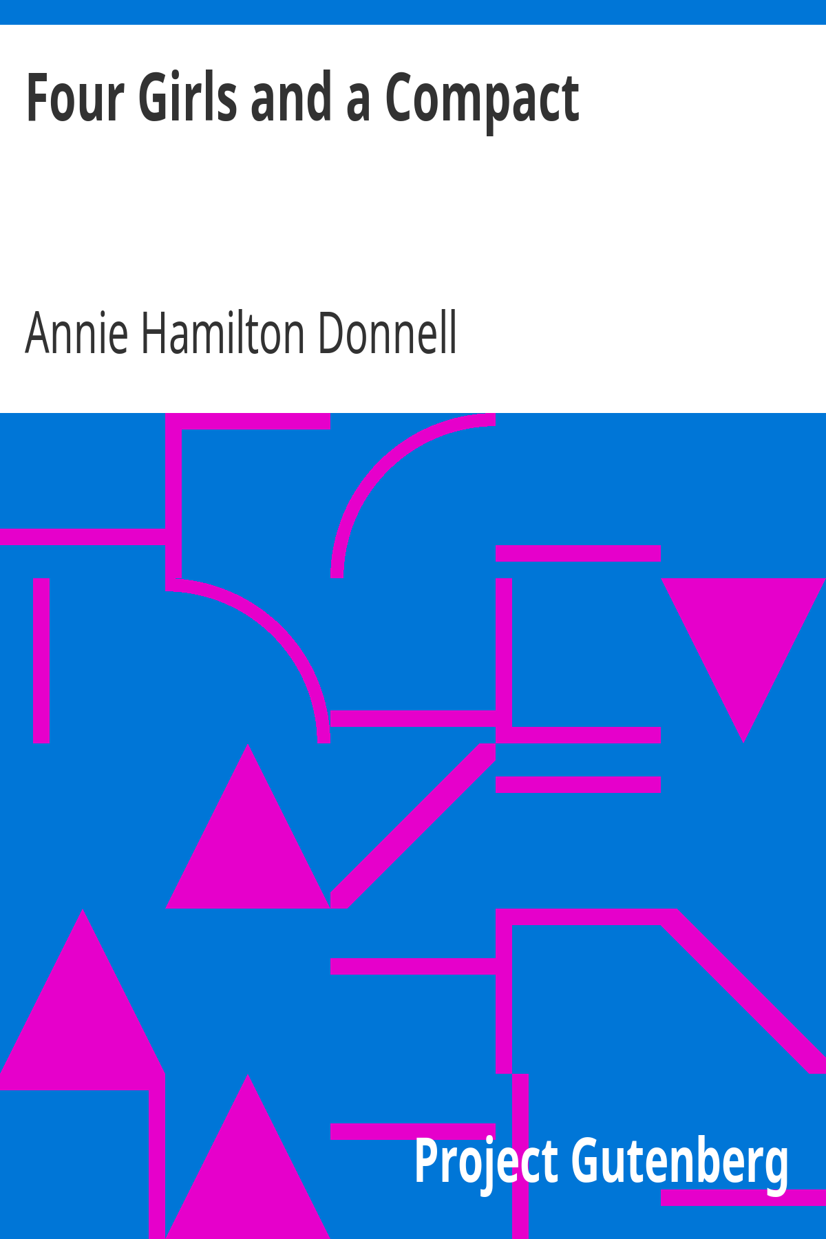 Book cover for Four Girls and a Compact