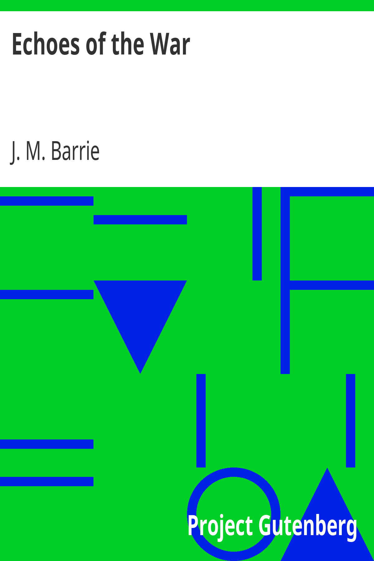 Book cover for Echoes of the War